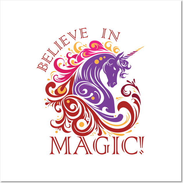 Believe in Magic! Wall Art by DickinsonDesign